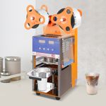 400W Commercial Electric Tea Cup Sealer Sealing Machine Bubble 400-600 Cups/h