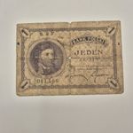 Poland Banknote 1 Zloty  1919 Poor