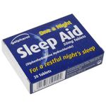 One A Night Sleep Aid Tablets  Max Strength BRAND MAY VARY MAX ONE PER ORDER