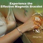 Pure`Copper Clover Bio Magnetic Bangle/Bracelet Heal Arthritis/Pain Relief UK