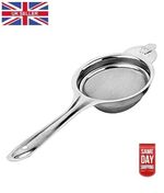 Steel Loose Tea Leaf Sieve Oil Strainer Traditional Kitchen Reusable Squeezer