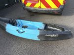 Cambridge Kayaks Single Sit-On-Top Kayak Blue/Black with Seat and Accessories 