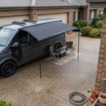 Compact Lightweight Sun Canopy Awning for VW Transporter & Van Life Adventures