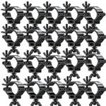 2-24 Pack 220lbs Heavy Duty Stage Lighting Clamps DJ Light Truss Clamp Set Black