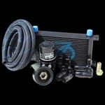 for Subaru IMPREZA GDA EJ20(TURBO) 19 Row Oil Cooler Relocation Kit + HKS Fil...