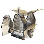 Trailblazer BBQ 600 Streetmaster BBQ Smoker Trailer - Food Truck Burger Trailer
