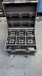 Chauvet Professional Well Fit Wireless Uplights - 6 way kit 