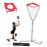 Volleyball Setter Trainer Net, Volleyball Training Equipment Adjustable Angle