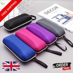 Portable Zipper Eye Glasses Sunglass Hard Case Reading Cover Box Protector Gift