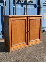 Antique Pine Cabinet Cupboard Country House Farmhouse Kitchen Storage