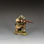 KING AND COUNTRY MG091 - Kneeling Para Sniper - Diecast Metal Figure