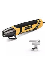 Heat Gun 350W 350℃ Handheld Hot Air Gun Tool with Reflector Nozzle SEEKONE Mini