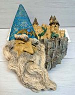 Hap Henriksen Wizard Castle Wall Plaque 1999 Mythical Collectible World Studios