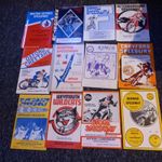 65 official speedway programmes season 1978 Year They Won The League Complete