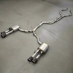 New Exhaust Pipe Valved Muffler Valvetronic Catback for Audi S5 2017-2024 B9