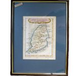 1758 Bellin Map Grenada Caribbean Hand Coloured Copper Engraving