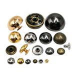 4mm-20mm Dome Cap Rivets Studs Round Rivet for Leather Craft Bag Belt Clothing