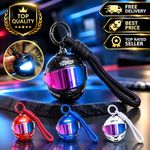 3D Motorcycle Helmet Keychain Light Up Mini Helmet Keyring Biker Gift Pendant