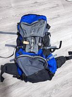 Deuter Aircontact 75+10 75+10L Hiking Rucksack Backpack Blue/Grey Rain Cover