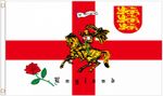 England World Cup St George & Rose Polyester Flag - Choice of Sizes