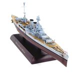 Diecast 1/1000 Scale United Kingdom HMS Hood Battlecruiser Finished Model 26.5cm