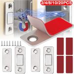 10Packs Strong Magnetic Catch Latch Ultra Thin For Door Cabinet Cupboard Closer