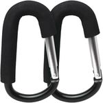 1 pc Carabiner Baby Buggy Clips Pram Bag Hooks Pushchair Buggies Stroller Walker
