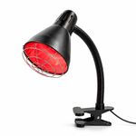 150W Infrared Heat Lamp Poultry Clip Bulb Chicken Duck Puppie Heater Lights