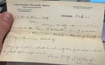1895 Lyon Furniture Mercantile Unity Building Chicago IL  Red Cross Watermark