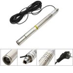 Deep Well Submersible Water Pump 180ft 8GPM 0.5HP 370W 220V IP68 50mm Borehole