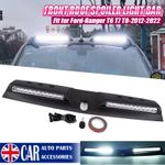 FOR FORD RANGER T6 T7 T8 2012-22 ROOF LIGHT POD BAR LED OFF ROAD SPOILER MATTE
