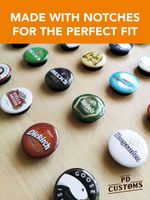 Perfect Draft Medallion Magnet – High Quality, Scratch Resistant Gloss