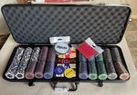 500 Poker Set 16G Poker Chips - Tangiers Metal Poker Chip