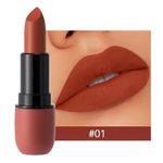 Matte Lipstick: Velvet Lip Color, Smooth, Waterproof, Long-Lasting Color
