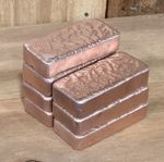 1 lb .999 Hand Poured Copper Bar | fine .999 pure copper bullion Made In Florida