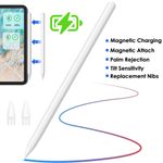 iPad Pencil 2nd Generation Magnetic Wireless Charging Stylus Pen for Apple iPad