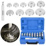 10pcs Bearing Press Kit Race and Seal Driver Set Bearing Adapters Installer Tool