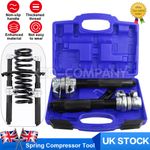 Heavy Duty Coil Spring Compressor Hook Strut Clamp Suspension Car Auto Tool Set