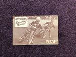 Speedway book Astorias 1955