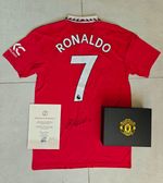 Cristiano Ronaldo Signed 2022/23 Manchester United Shirt with Box and COA