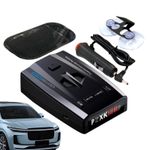 RAD1000 Car Speed Radar Detector English 5 Warning Modes Car Antiradar Alarm