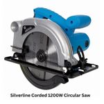 Silverline Circular Saw 845135 RRP £39.99 Brand New FREEPOST