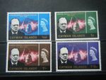 Cayman Islands QEII 1966 Churchill Issue SG188-191 UM/MNH