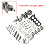 G4FD Engine Rebuild Overhaul Kit w/Crankshaft & Connecting Rod for Hyundai 1.6L'