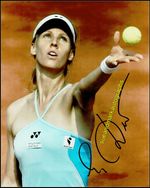 Elena Dementieva Wimbledon Russian Tennis Player Autograph Signed UACC RD 96