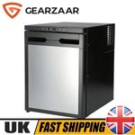 Compressor Fridge Silver 12V 24V UK Freezer Caravan App Control LED Camper Van