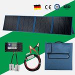 12V 200W Portable Foldable Folding Solar Panel Kit Caravan Camping Power Station