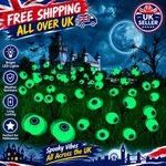 Halloween Solar Scary Eyeball LED Light Garden Lights Yard Decor Party Outdoor