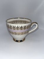 Elizabethan Fine Bone China Taylor And Kent Gold And Lavender Made In England