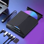 7 in1 External USB 3.0 DVD CD RW Writer Drive Burner Reader Player For Laptop PC
